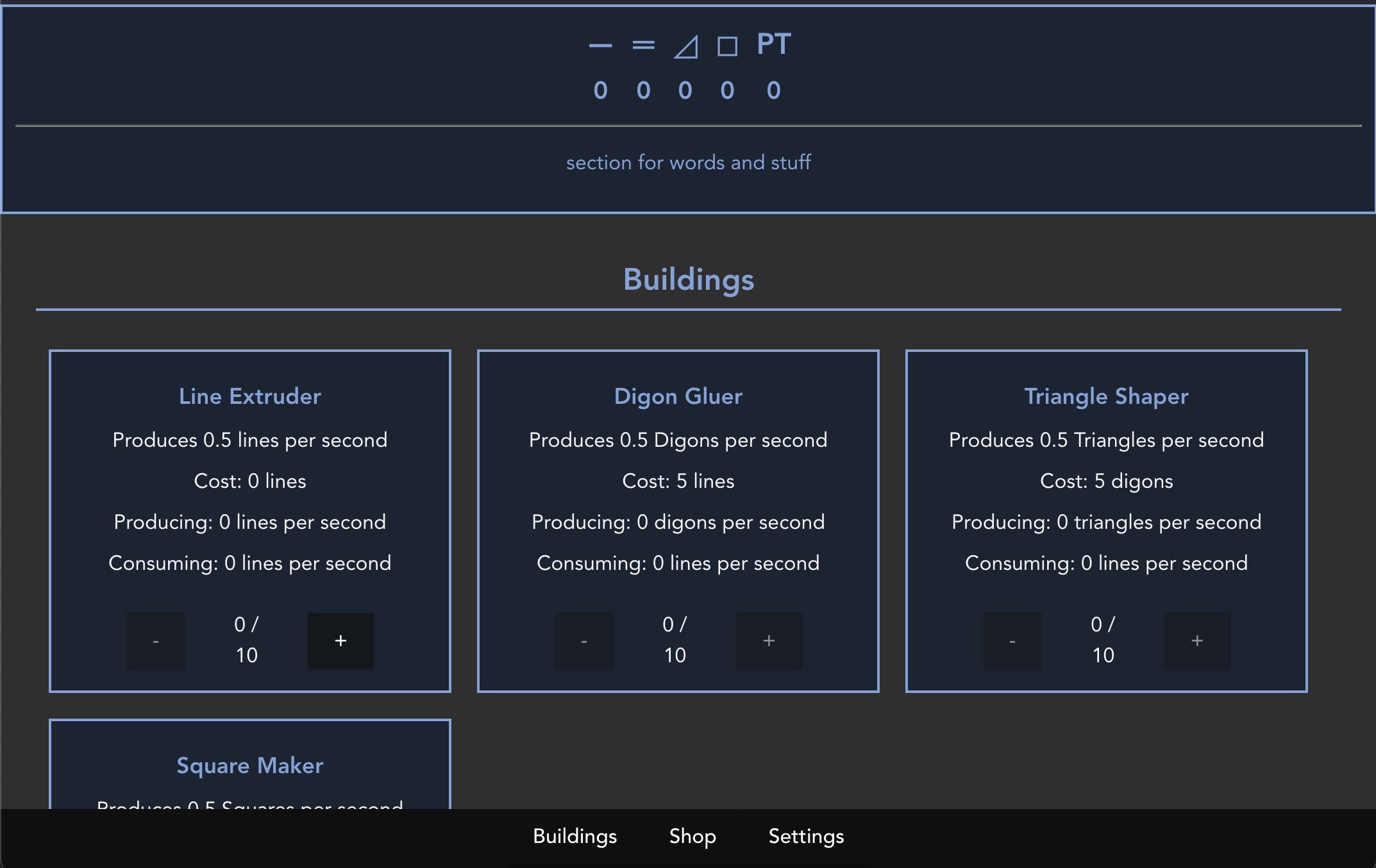 Lines game screenshot