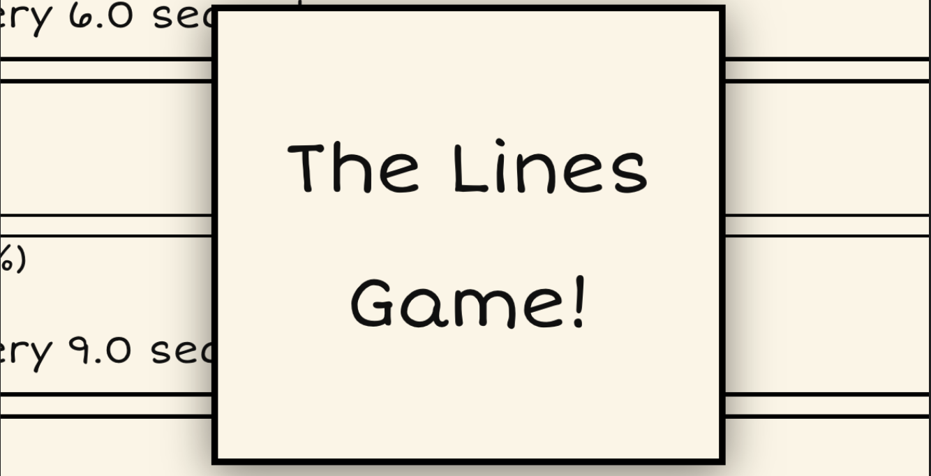 The Lines Game