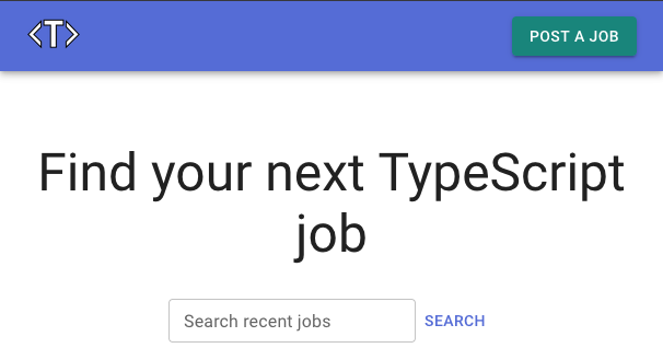 TypeScript Jobs